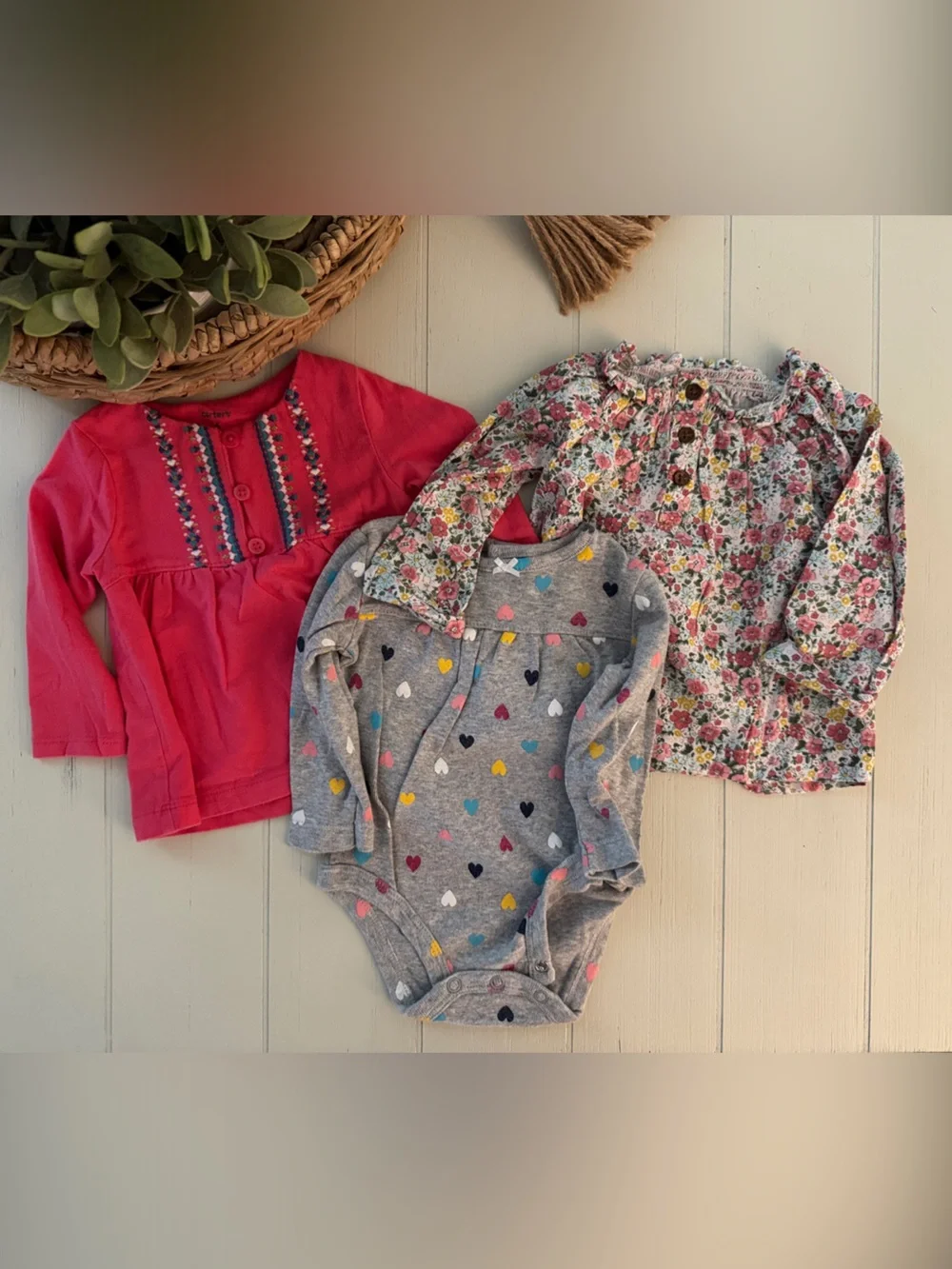Baby Girls Mixed Tops Set